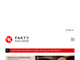 'faktykaliskie.info' screenshot