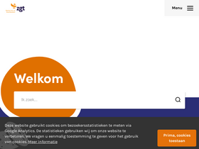 'zgt.nl' screenshot