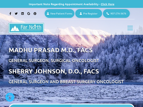 'farnorthsurgery.com' screenshot