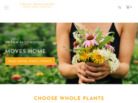 urbanmoonshine.com homepage screenshot