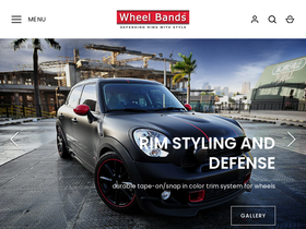 wheelbands.com homepage screenshot