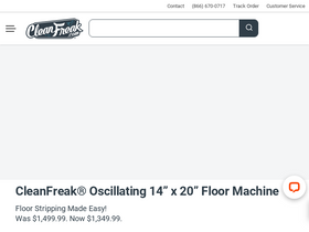 'cleanfreak.com' screenshot