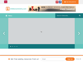 'childrensministry.com' screenshot