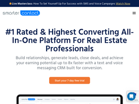 'smartercontact.com' screenshot