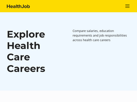 'healthjob.org' screenshot