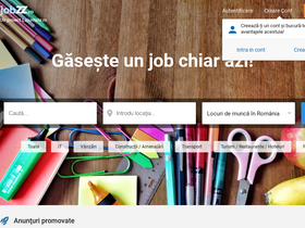 'jobzz.ro' screenshot