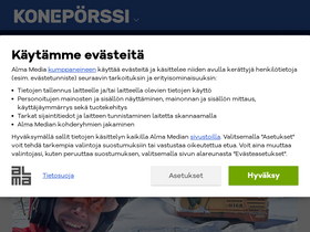 'koneporssi.com' screenshot