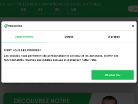 Hippocratus website screenshot