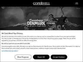 'copenhell.dk' screenshot