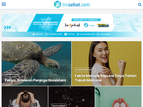 'linisehat.com' screenshot