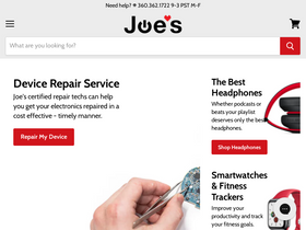 'joesge.com' screenshot