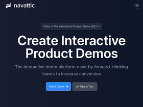 'navattic.com' screenshot
