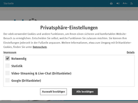 'vdek.com' screenshot