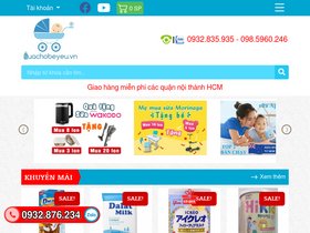 'suachobeyeu.vn' screenshot