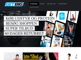 'getbig.dk' screenshot