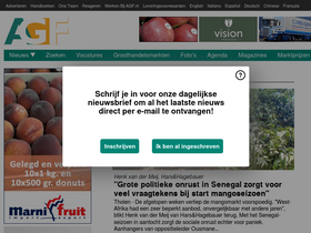 'agf.nl' screenshot