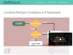 'delftstack.com' screenshot