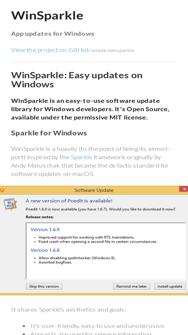 winsparkle.org