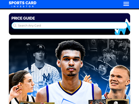 'sportscardinvestor.com' screenshot