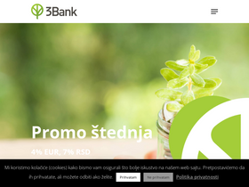 '3bank.rs' screenshot