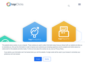 'tapclicks.com' screenshot