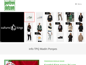 'pontren.com' screenshot