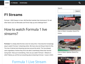 F1 live stream online cricfree