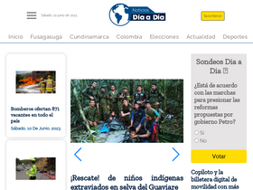 'noticiasdiaadia.com' screenshot