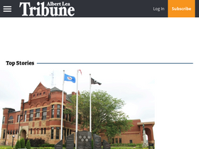 'albertleatribune.com' screenshot