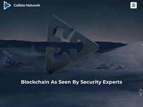 'wallet.callisto.network' screenshot
