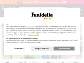 'funidelia.fr' screenshot
