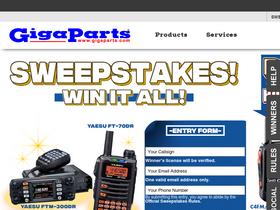'gigaparts.net' screenshot