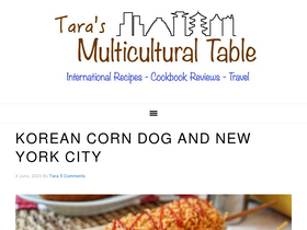 'tarasmulticulturaltable.com' screenshot