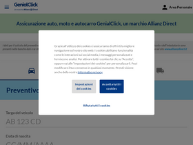 'genialclick.it' screenshot