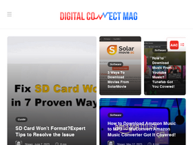 'digitalconnectmag.com' screenshot
