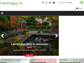 'giardinaggio.org' screenshot