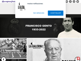 'lagalerna.com' screenshot