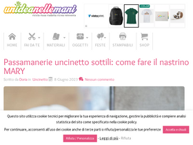 'unideanellemani.it' screenshot