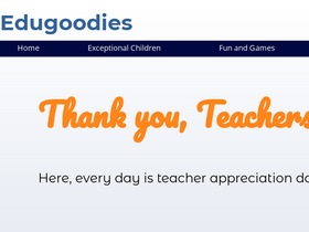 'edugoodies.com' screenshot