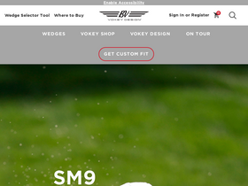 'vokey.com' screenshot