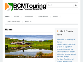 'bcmtouring.com' screenshot