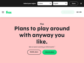 'fizz.ca' screenshot