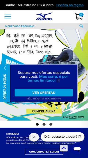 Concorrente store da netshoes