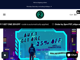 2ndtononeco.com homepage screenshot