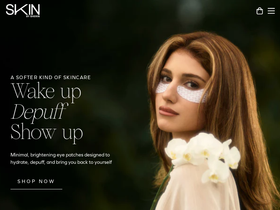 Skin by Sherin homepage screenshot