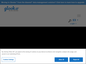'glooko.com' screenshot