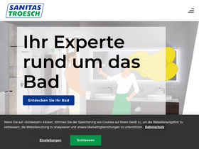 'sanitastroesch.ch' screenshot