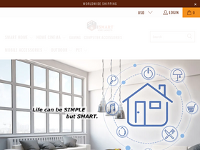 ismarthomegadgets.com website screenshot
