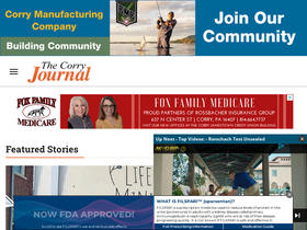 'thecorryjournal.com' screenshot