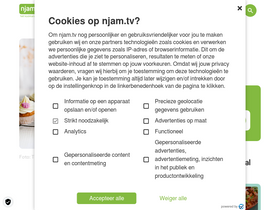 'njam.tv' screenshot